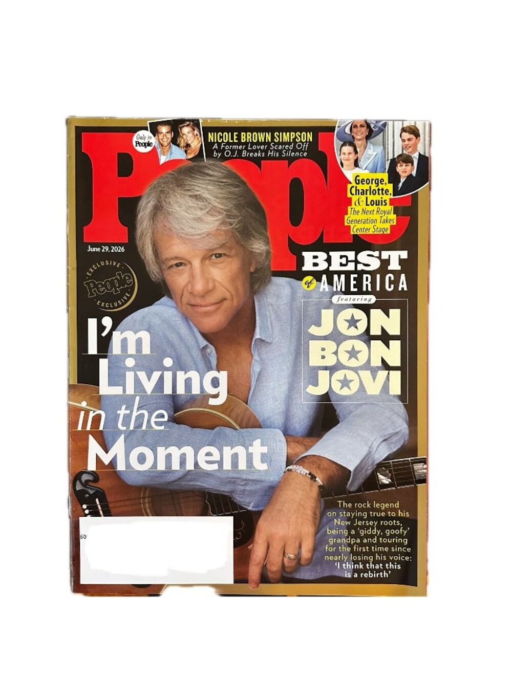 People Magazine June 29 2026 Jon Bon Jovi Nicole Brown Simpson